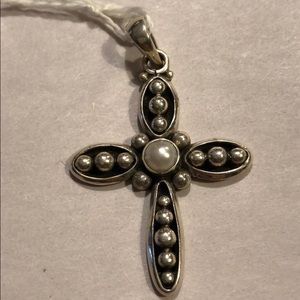 Silpada cross pendant approximately 2”